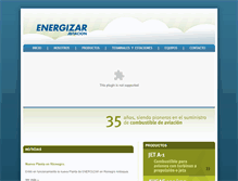 Tablet Screenshot of energizar.org